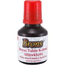 Brons Tahta Kalem Mürekkebi 30 cc Kırmızı BR-352