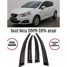 Seat Ibiza 2009-2014 Arası Cam Rüzgarlığı 4lü Takım