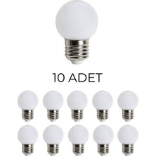 Cata CT-4071 Gece Lambası Beyaz Işık 1W E27 Duy - 10’lu Paket