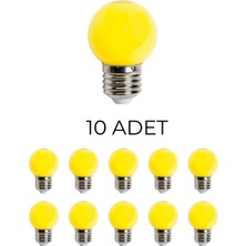 Cata CT-4071 Gece Lambası Sarı Işık 1W E27 Duy - 10’lu  Paket