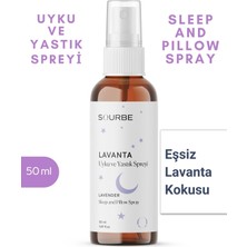 Sourbe Lavanta Uyku ve Yastık Spreyi Lavender Sleep And Pıllow Spray Doğal Lavanta 50 ml