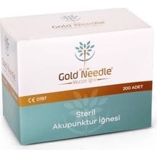 Gold Needle Akupunktur Iğnesi (0.16*7 Mm)