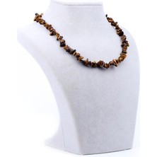 Zeynep Büyükbay Kaplangözü Doğal Kırık Taş Kolye