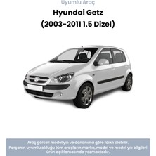 Maher Hyundai Getz Takım Ön Viraj Demiri Orta Lastiği (2003-2011 1.5 Dizel) Maher