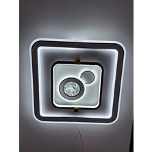 Mazel Bluetooth Kontrollü Tavana Sabit Üç Renk  LED Plafonyer Avize