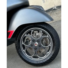 Vespa Luigi Italiano Premium Vespa Gts /gtv Jant 12INÇ Mat Siyah