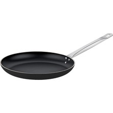 Evren 22 cm Bistro Krep Tava, Horeca Non-Stick Krep Omlet Tavası 22 cm (Çelik Boru Kulp)