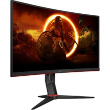 Aoc 27” C27G2Z3/BK 2xhdmı,2x Dısplayport, 1920X1080@280HZ Fhd, 16: 9, 4000: 1, 178/178 º 1 Ms Va Kulaklık Çıkışı (3,5mm) Vesa 100X100, Adaptıvesync