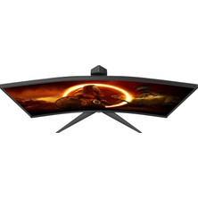 Aoc 27” C27G2Z3/BK 2xhdmı,2x Dısplayport, 1920X1080@280HZ Fhd, 16: 9, 4000: 1, 178/178 º 1 Ms Va Kulaklık Çıkışı (3,5mm) Vesa 100X100, Adaptıvesync