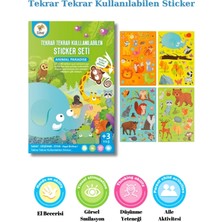 Lino Yeniden  Kullanılabilen Sticker Seti  (+3 Yaş) (+100 Sticker)