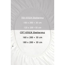 Latte Tekstil Renkli Pamuklu Havlu Kumaş Fitted Lastikli Çarşaf Tek-Çift-Battal Ebat
