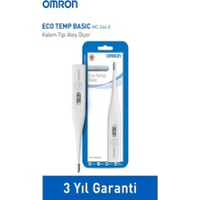 OMRON Eco Temp Basic, Suya Dayanıklı Beden Tipi Ateş Ölçer