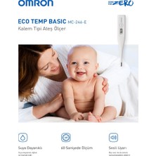 OMRON Eco Temp Basic, Suya Dayanıklı Beden Tipi Ateş Ölçer