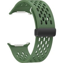 Microsonic Samsung Galaxy Watch Ultra Kordon Orbit Oceanic Koyu Yeşil