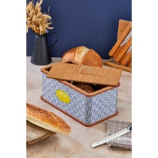 Welcomein Özel Tasarım Doğal Ahşap Ekmeklik Sepeti Lüks Ekmeklik Kutusu Çok Amaçlı Kutu Mutfak Kitchen Bread