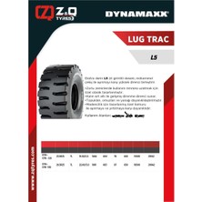 Dynamaxx 29.5 R25 L5 Lug Trac Otr Radyal Iş Makinesi Lastiği