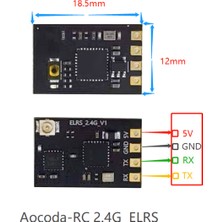 Monody Aocoda Elrs 2.4 Ghz Alıcı 500 Mw 20DBM Uzaktan Kumanda Modeli Iha Alıcısı Fpv Rc Drone Uçak Için (Yurt Dışından)