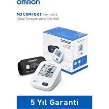 OMRON M3 Comfort 2 Kullanıcı Hafızalı Akıllı Manşetli Üst Koldan Ölçer Dijital Tansiyon Aleti