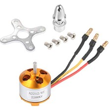 Monody 4 Adet 2212 2200KV Fırçasız Motor Montajlı 6t Dıy Rc Uçak Uçak Için Çok Helikopter Quadcopter Drone (Yurt Dışından)