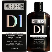 Muelhens D1 Antı Haır Loss Shampoo Yoğun Saç Dökülmesine Karşı Bakım Şampuanı 200 ml