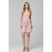 Home Store Saten Cargo Cepli Bermuda