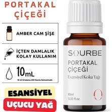 Sourbe Portakal Çiçeği Esansiyel Uçucu Yağı Buhurdanlık Yağı Ortam Oda Kokusu Difüzör Hobi Esansı 10ML