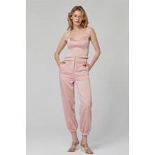 Home Store Saten Paça Manşetli Pantolon