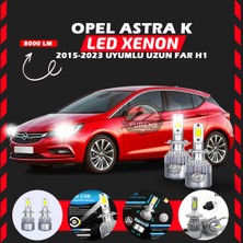 Furens Opel Astra K 2015-2023 Uzun Far Uyumlu Şimşek Etkili LED Xenon Performance Series H1