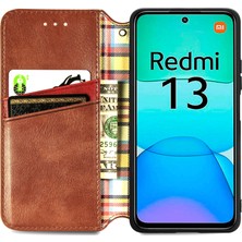 LR Joyful Xiaomi Redmi 13 4g Cüzdan Deri Telefon Kılıfı (Yurt Dışından)