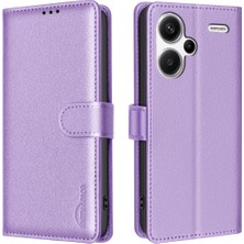 LR Joyful Xiaomi Redmi Note 13 Pro Plus 5g Litchi Doku Flip Deri Telefon Kapağı (Yurt Dışından)