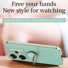 LR Joyful Xiaomi Poco F6 5g Elektroliz Yumuşak Tpu Kapak ve Kickstand (Yurt Dışından)
