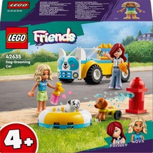 LEGO Friends Köpek Kuaförü Arabası 42635 - 4 Yaş ve Üzeri Çocuklar için Köpek Figürü İçeren Yaratıcı Oyuncak Yapım Seti (60 Parça)