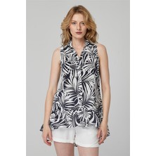 Home Store Yaprak Desenli Tunik