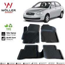 Wöller Hyundai Accent Era Paspas 2006 2012 3D Havuzlu Wöller Paspas