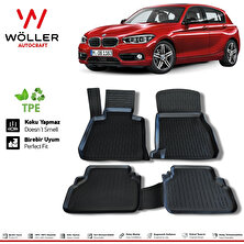 Wöller Bmw 1 Serisi F20 Paspas 2011 Sonrası 3D Havuzlu Wöller Paspas