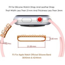 Psgt love Watch Band Charm - Uyumlu Akıllı Saat Kordon Süsü