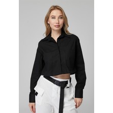 Home Store Kısa Gizli Düğmeli Gömlek