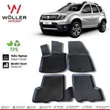 Wöller Dacia Duster Paspas 4x2 2010 Sonrası 3D Havuzlu Wöller Paspas