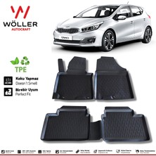 Wöller Kia Ceed Paspas 2012 2017 Arası 3D Havuzlu Wöller Paspas