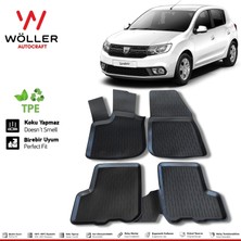 Wöller Dacia Sandero Paspas 2008 Sonrası 3D Havuzlu Wöller Paspas