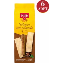 Schar Wafers Alla Nocciole Glutensiz Fındıklı Gofret 125 gr (6 ADET)