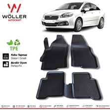 Wöller Fiat Linea Paspas 2007 2017 Arası 3D Havuzlu Wöller Paspas