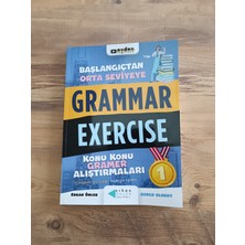 Erkan Önler Grammar Exercıse Konu Konu Gramer Alıştırmaları 1