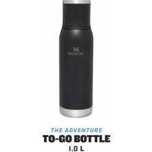 Stanley The Adventure To Go Bottle 1.0l  1.1 Qt Black 10-10819-010  1210001904125