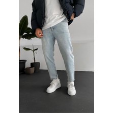 Kaizer Denim Buzmavi Baggy Pantalon Erkek