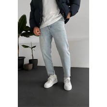 Kaizer Denim Buzmavi Baggy Pantalon Erkek
