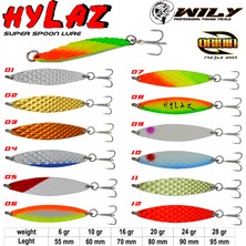Wily Hylaz Kaşık  16 gr  70 mm - Hologramlı