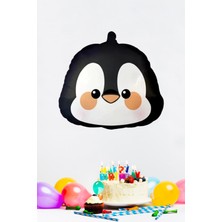 Pekshop Penguen Kafası Folyo Balon Penguen Balon