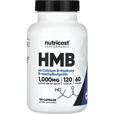 Nutricost Nutricost, Hmb, B-Hydroxy-B-Methylbutyrate, 1000 Mg, 120 Capsules