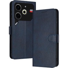 YH Mall Kart Yuvası ile Tecno Pova 6 Neo Kickstand Için Flip Case Saf Renk ile (Yurt Dışından)